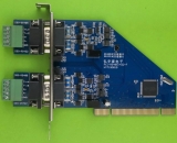 PCI-RS485/422(CH352L)双口全隔离双串口卡